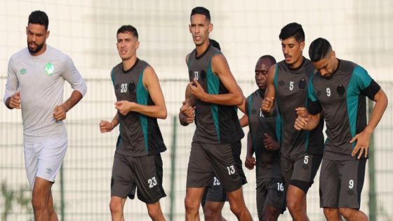 الرجاء يختم معسكر طنجة بمباراة ودية