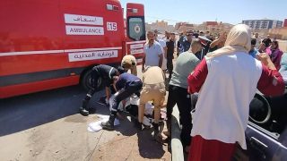 اصطدام حافلتين يخلف إصابات بالداخلة