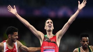 البقالي يكتفي بالميدالية الفضية في بطولة العالم
