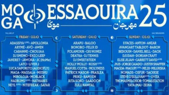 الصويرة.. مهرجان “موغا” يكشف عن برمجته الكاملة