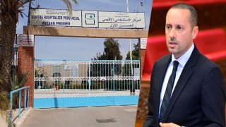 محتجون ضد الوضع الصحي بتيزنيت يطالبون بكشف مصير “اتفاقية غامضة”