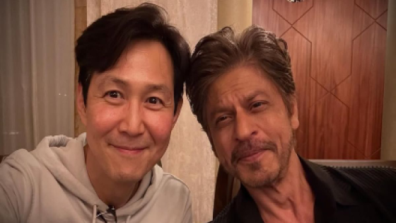 لقاء يجمع شاروخان ببطل “Squid game”