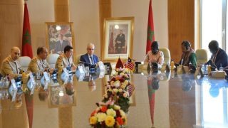 لوديي يستقبل بالرباط وزيرة الدفاع الوطني الليبيرية