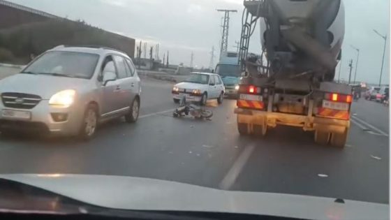 مصرع سائق دراجة نارية في حادثة سير مروعة نواحي مراكش