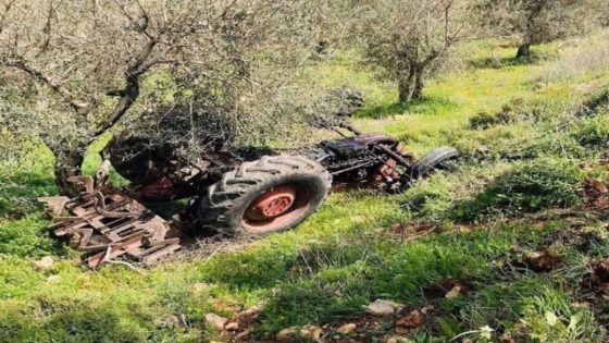 مصرع سائق “تراكتور” إثر انقلاب جراره في حقل زراعي نواحي الدريوش