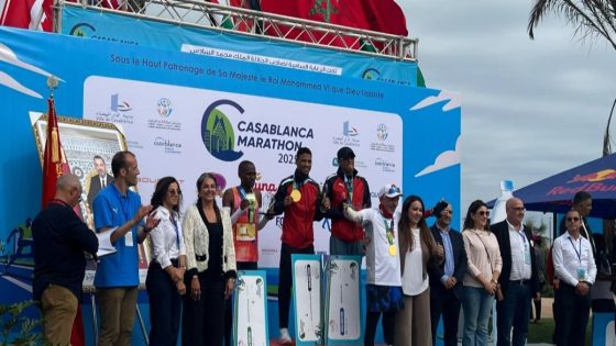 المغربي المحجوب الدازا يُتوج بطلا لماراطون الدار البيضاء الدولي
