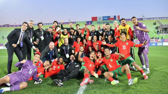 المنتخب المغربي يصطدم بالأرجنتين في نهائي مونديال الشباب