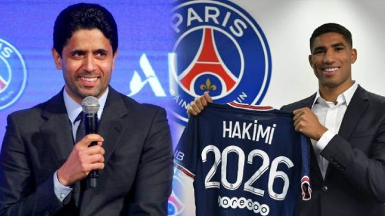 ناصر الخليفي: “حكيمي من أفضل اللاعبين في العالم وأنا فخور جدًا به”