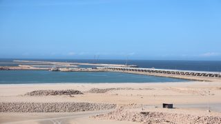 بركة يقف على تقدم الأشغال بميناء الداخلة الأطلسي