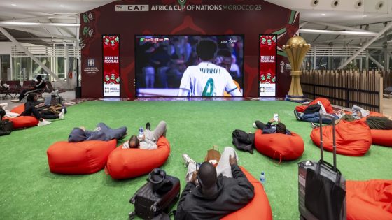 حماس كأس إفريقيا يغمر مطارات المغرب