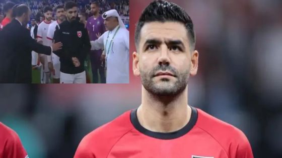 لاعب المنتخب الأردني يقدم اعتذاره للسكتيوي بعد رفض مصافحته