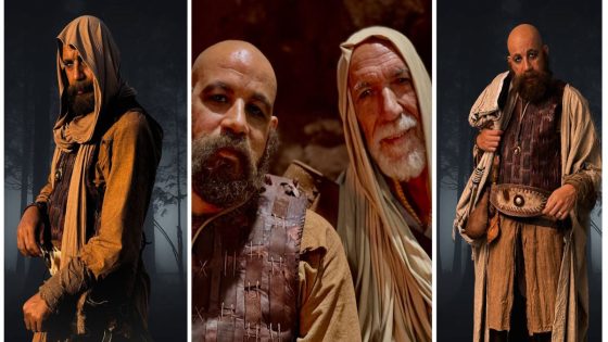 عدنان موحجة يروج لشخصيته بالمسلسل العربي التاريخي “أبطال الرمال” -صور