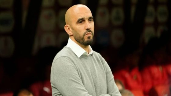 إجراء جديد من الركراكي في الحصة التدريبية قبل مواجهة الكاميرون