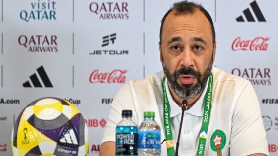 السكتيوي يعلّق على إمكانية مواجهة الجزائر في نصف نهائي كأس العرب