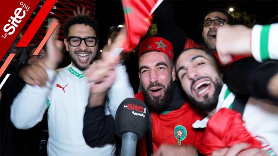 فرحة واحتفالات للجمهور المغربي ورغبة في مواجهة الجزائر في نصف نهائي “الكان” – فيديو