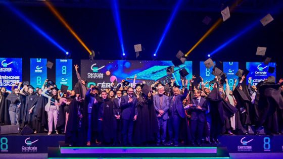 المدرسة المركزية للدار البيضاء تحتفل بنجاح الدفعة الثامنة من خريجيها