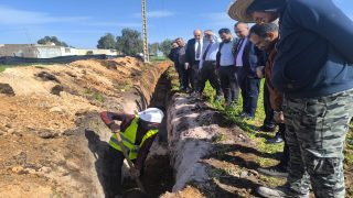 الانطلاق الفعلي لمشاريع الماء الصالح للشرب والتطهير بالكارة والنواحي