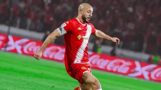 غياب نور الدين أمرابط عن الملاعب بسبب إصابة