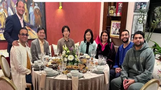 الوالي يستضيف سفير كوريا الجنوبية وعائلته على مائدة الإفطار