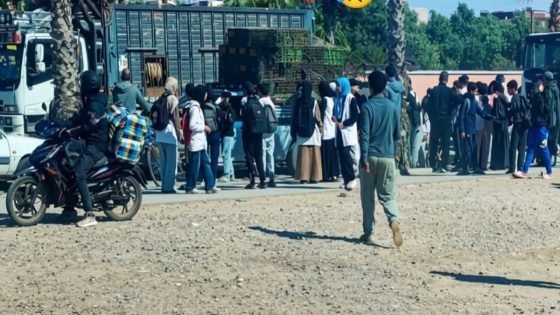 شاحنة تدهس تلميذًا وترديه قتيلًا أمام مؤسسة تعليمية ببيوكرى