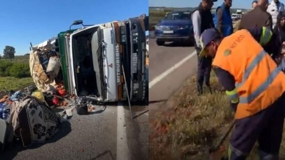 قتيل في اصطدام شاحنتين بالطريق السيار نواحي الرباط