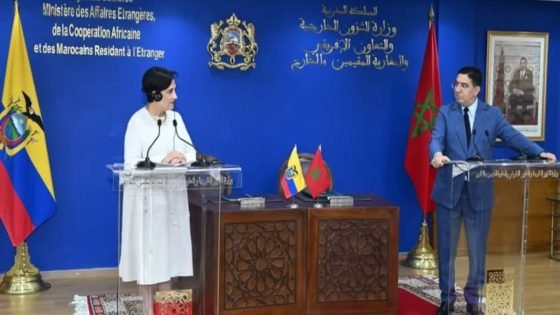 الإكوادور تجدد تأكيد دعمها لمبادرة الحكم الذاتي المقترحة من قبل المغرب