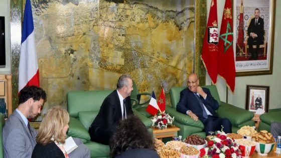 سفير فرنسا يصل إلى العيون جنوب المملكة