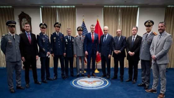 وزير الحرب الأمريكي يستقبل وفدا مغربيا هاما