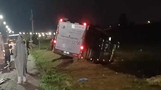 4 قتلى و31 حريجا في حادث انقلاب حافلة لنقل المسافرين بجرسيف
