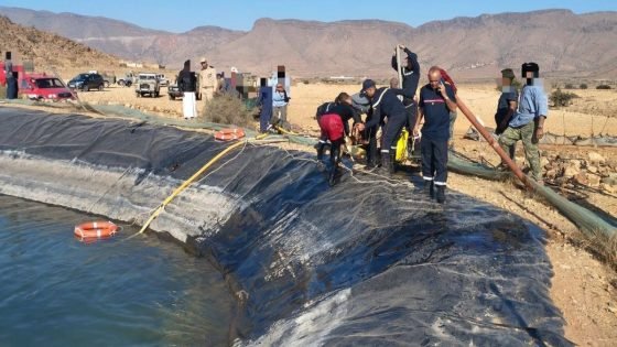 مصرع شخصين غرقًا بصهريج مائي أثناء محاولة إنقاذ ماعز بسيدي إفني