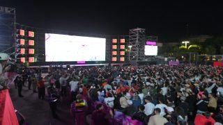 فضاءات التشجيع الجماعي بالدار البيضاء تحتضن جماهير كأس العالم لمؤازرة المنتخب المغربي