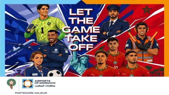 مطارات المغرب تطلق حملة غير مسبوقة عشية المباراة الأولى لأسود الأطلس