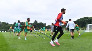المنتخب المغربي يركز استعداداته لمواجهة فرنسا في ربع نهائي كأس العالم