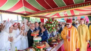 الملك يترأس بالمضيق حفل استقبال بمناسبة عيد العرش المجيد