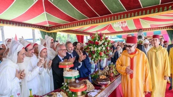 الملك يترأس بالمضيق حفل استقبال بمناسبة عيد العرش المجيد