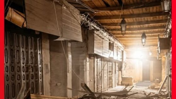 خسائر مادية جراء انهيار جزئي لسقف “قيسارية” بمراكش