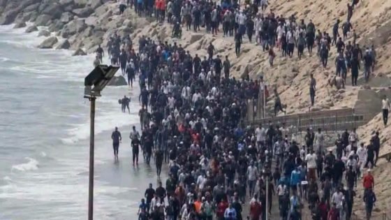 التقدم والاشتراكية يطالب بمساعدة المهاجرين بسبتة ومليلية وكشف ملابسات الفاجعة