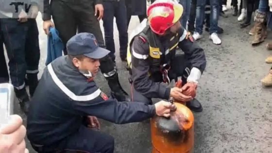 إصابة شخص في انفجار قنينة غاز وسط البيضاء